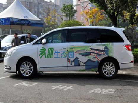 灵璧户外车贴喷绘如何保持效果?